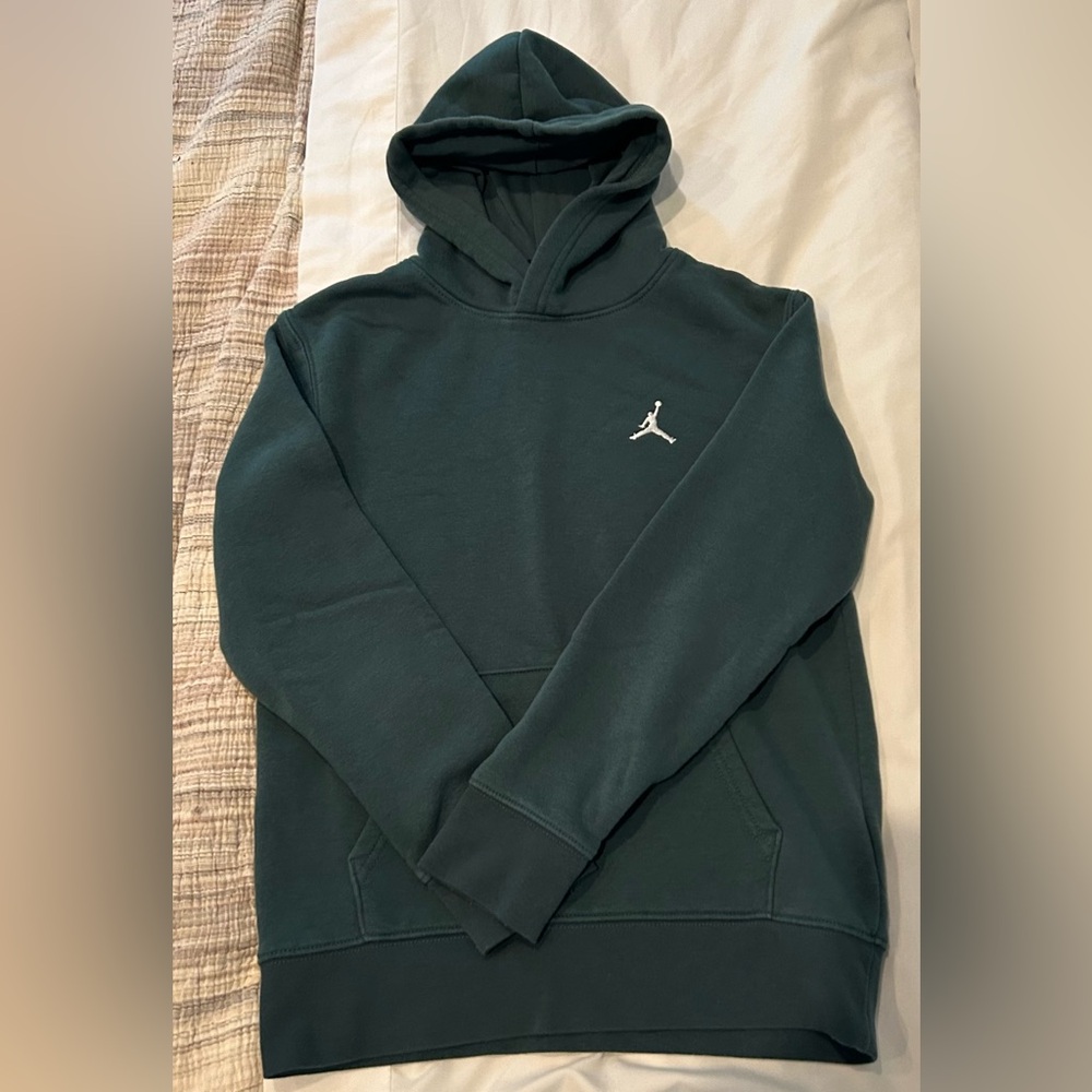 Jordan Green Sweatshirt with Jumpman Logo